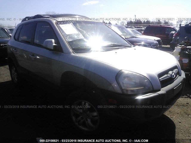 KM8JN12D26U443646 - 2006 HYUNDAI TUCSON GLS/LIMITED SILVER photo 1