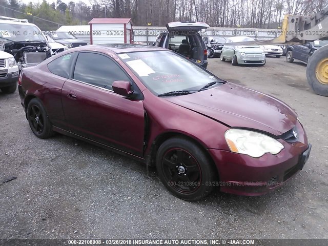 JH4DC530X3S001293 - 2003 ACURA RSX TYPE-S MAROON photo 1