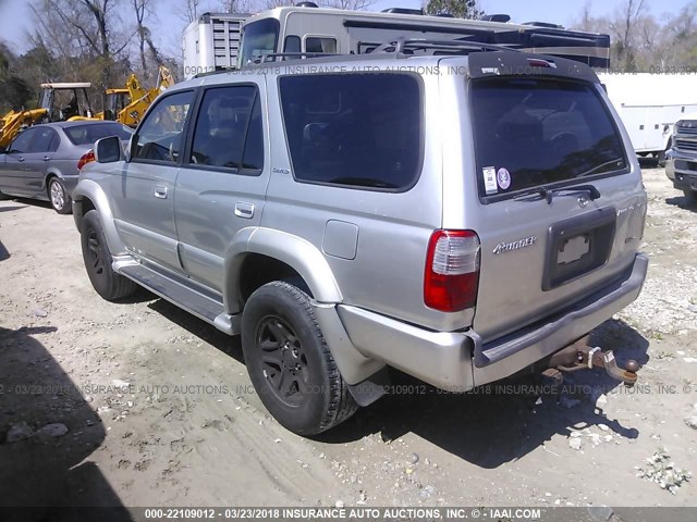 JT3HN87R4X0214253 - 1999 TOYOTA 4RUNNER LIMITED GRAY photo 3