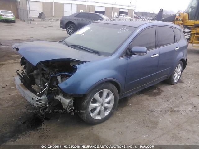 4S4WX82D374407412 - 2007 SUBARU B9 TRIBECA 3.0 H6/3.0 H6 LIMITED BLUE photo 2