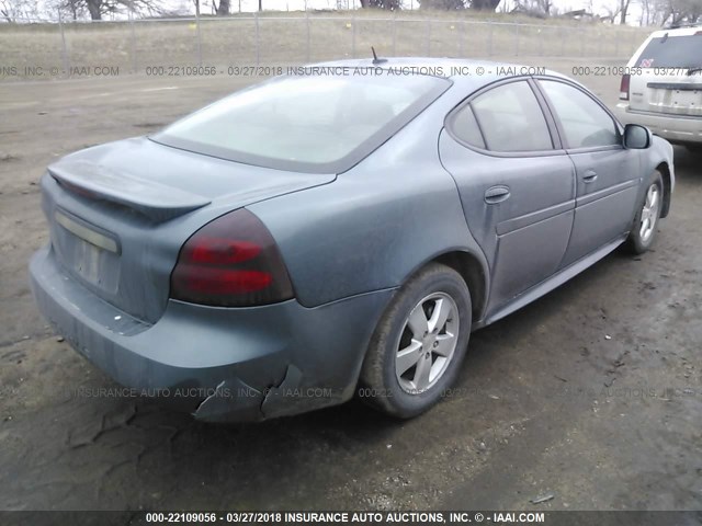 2G2WP552271222314 - 2007 PONTIAC GRAND PRIX Yaşıl foto 4