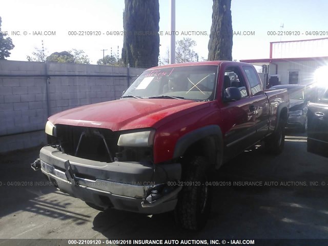 1GCHK29U33E114063 - 2003 CHEVROLET SILVERADO K2500 HEAVY DUTY RED photo 2