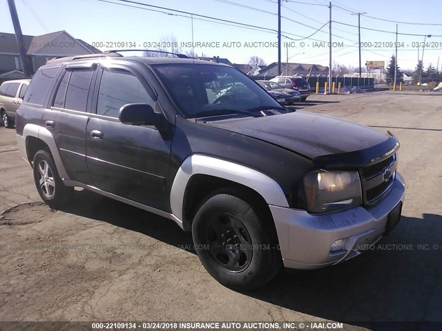 1GNDT13S172258559 - 2007 CHEVROLET TRAILBLAZER LS/LT GRAY photo 1