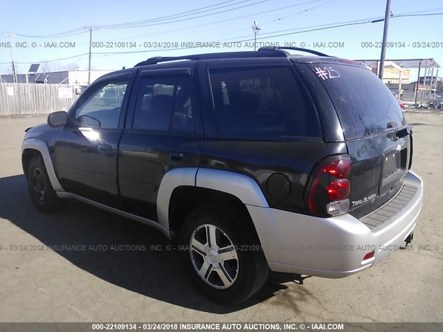 1GNDT13S172258559 - 2007 CHEVROLET TRAILBLAZER LS/LT GRAY photo 3