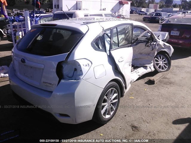 JF1GPAC6XE8237058 - 2014 SUBARU IMPREZA PREMIUM 白色 照片 4