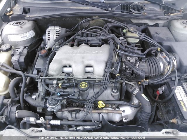 1G1ND52J2Y6246370 - 2000 CHEVROLET MALIBU SILVER photo 10