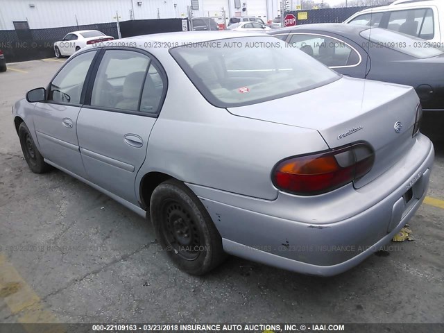 1G1ND52J2Y6246370 - 2000 CHEVROLET MALIBU SILVER photo 3