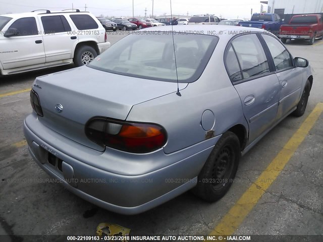 1G1ND52J2Y6246370 - 2000 CHEVROLET MALIBU SILVER photo 4