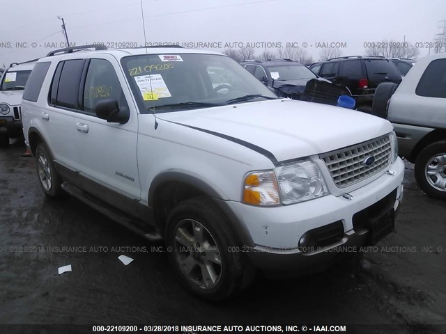 1FMZU74K84UA55354 - 2004 FORD EXPLORER EDDIE BAUER WHITE photo 1