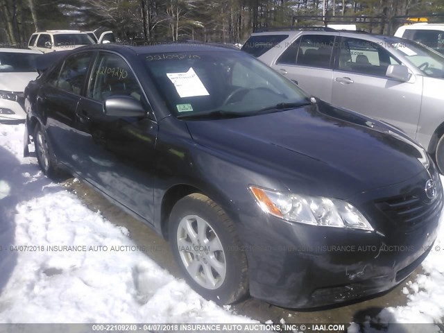 4T1BE46K09U833843 - 2009 TOYOTA CAMRY SE/LE/XLE GRAY photo 1