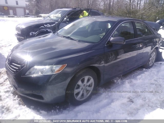 4T1BE46K09U833843 - 2009 TOYOTA CAMRY SE/LE/XLE GRAY photo 2