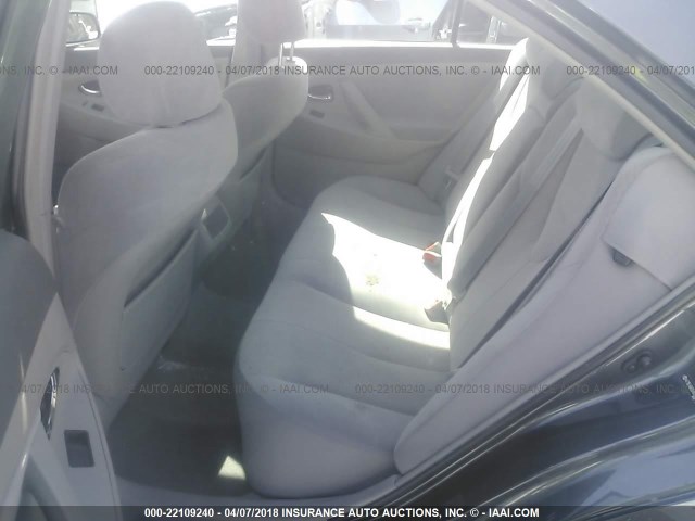 4T1BE46K09U833843 - 2009 TOYOTA CAMRY SE/LE/XLE GRAY photo 8