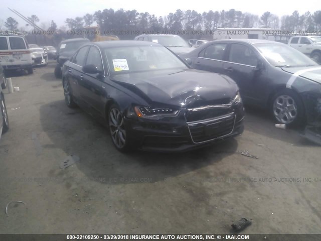 WAUHGAFC9CN052642 - 2012 AUDI A6 PRESTIGE BLACK photo 1