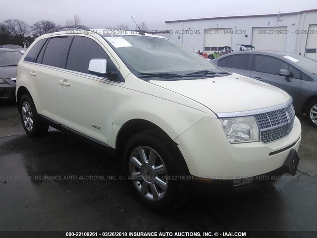 2LMDU68C07BJ35561 - 2007 LINCOLN MKX WHITE photo 1