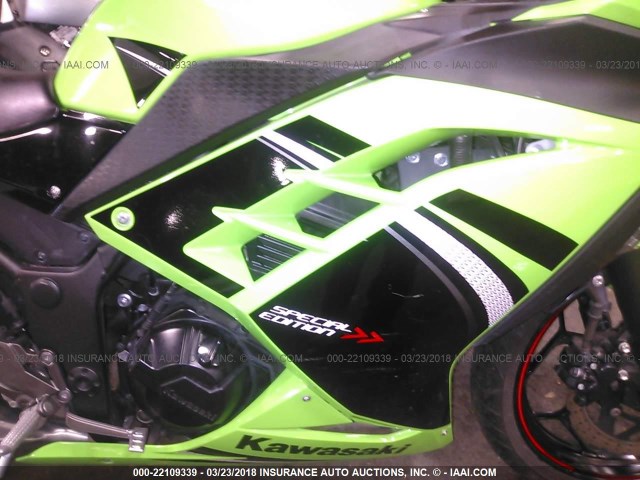 JKAEX8A19EA002476 - 2014 KAWASAKI EX300 A GREEN photo 8