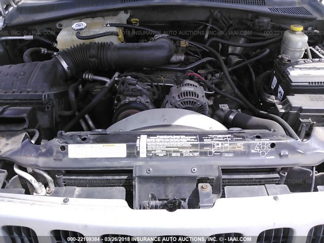 1J4GK48K44W311434 - 2004 JEEP LIBERTY SPORT 银色 照片 10