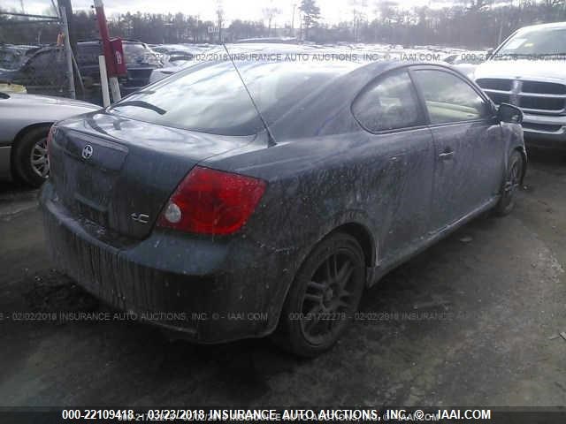 JTKDE167550062913 - 2005 TOYOTA SCION TC 灰色 照片 4