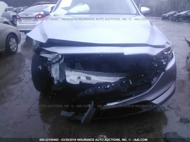 JM3KFBCM4J0318682 - 2018 MAZDA CX-5 TOURING Argent photo 6