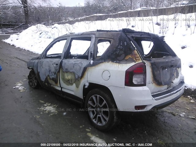 1C4NJDEB2GD558410 - 2016 JEEP COMPASS LATITUDE 白色 照片 3