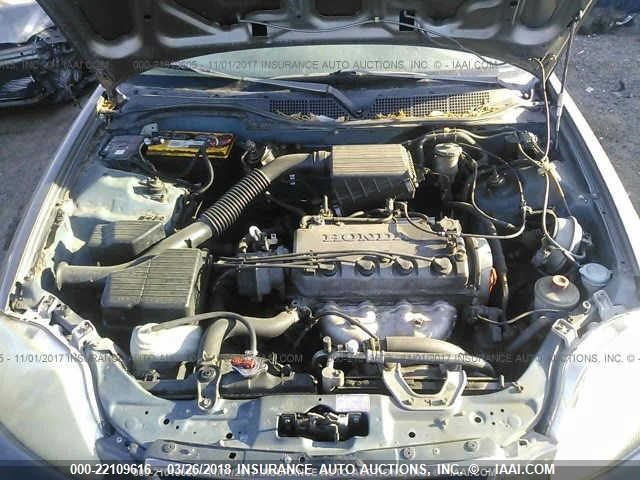 2HGEJ6609TH524102 - 1996 HONDA CIVIC LX/EX GRAY photo 10