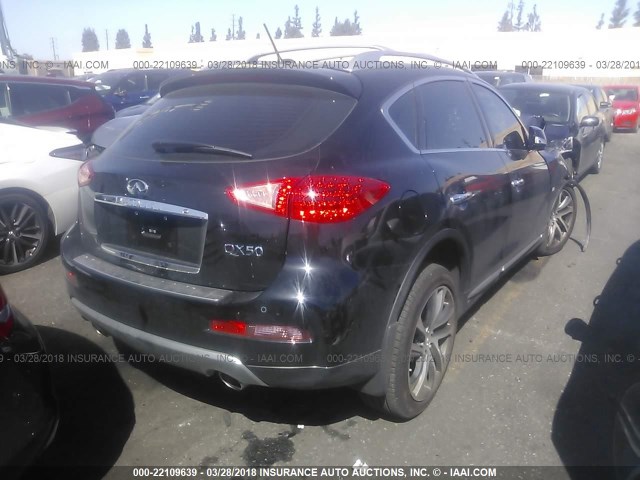 JN1BJ0RP2HM384764 - 2017 INFINITI QX50 BLACK photo 4