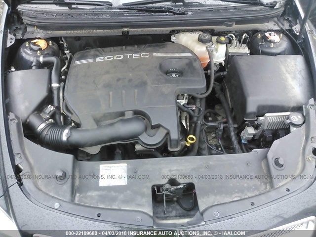 1G1ZH57BX9F255097 - 2009 CHEVROLET MALIBU 1LT 黑色 照片 10