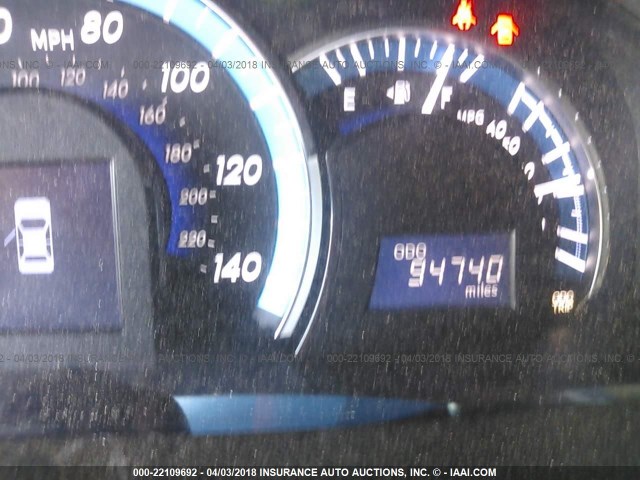 4T1BD1FK7CU044887 - 2012 TOYOTA CAMRY HYBRID/LE/XLE 黑色 照片 7