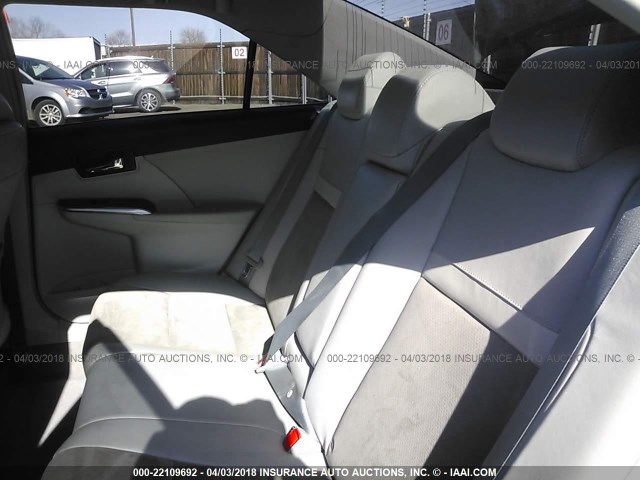 4T1BD1FK7CU044887 - 2012 TOYOTA CAMRY HYBRID/LE/XLE 黑色 照片 8