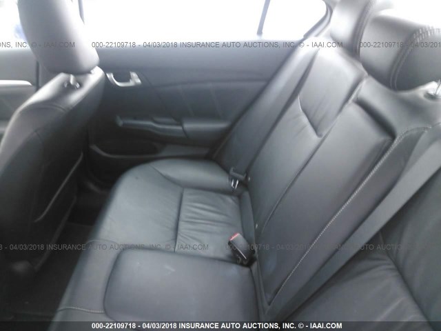 19XFB2F94DE214542 - 2013 HONDA CIVIC EXL WHITE photo 8