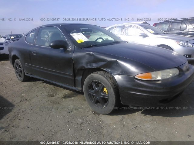 1G3NL12FX4C179897 - 2004 OLDSMOBILE ALERO GL BLACK photo 1