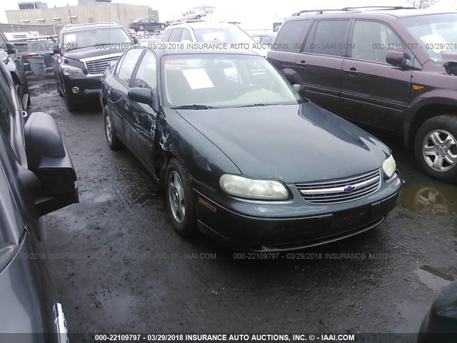 1G1NE52J42M667166 - 2002 CHEVROLET MALIBU LS GREEN photo 1