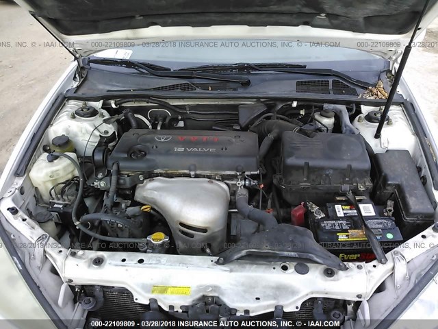 4T1BE32K55U543981 - 2005 TOYOTA CAMRY LE/XLE/SE WHITE photo 10