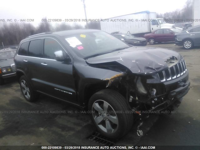 1C4RJFBG8FC610267 - 2015 JEEP GRAND CHEROKEE LIMITED GRAY photo 1