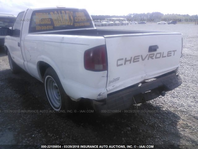 1GCCS14W228149249 - 2002 CHEVROLET S TRUCK S10 WHITE photo 6