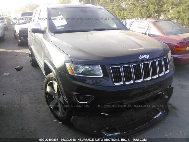 1C4RJFBG3EC588662 - 2014 JEEP GRAND CHEROKEE LIMITED BLACK photo 1