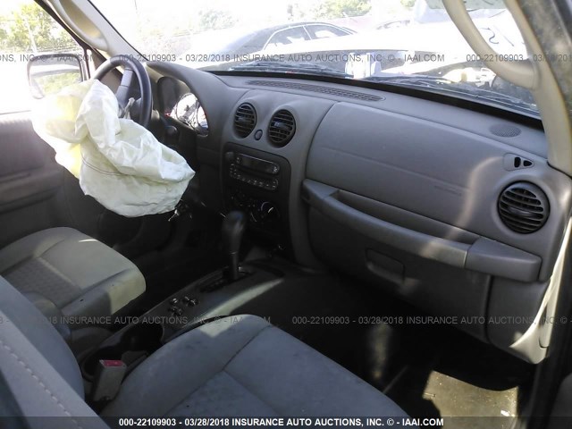 1J4GK48K86W200839 - 2006 JEEP LIBERTY SPORT Qızıl foto 5