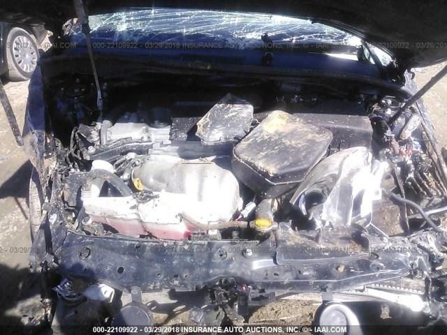 4T4BF1FK5CR270801 - 2012 TOYOTA CAMRY SE/LE/XLE BLACK photo 10