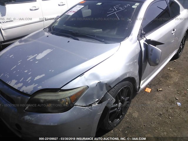 JTKDE177X70219191 - 2007 TOYOTA SCION TC 银色 照片 6