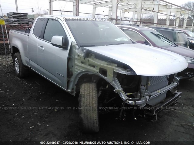 1GCHTCEN4H1283718 - 2017 CHEVROLET COLORADO LT SILVER photo 1