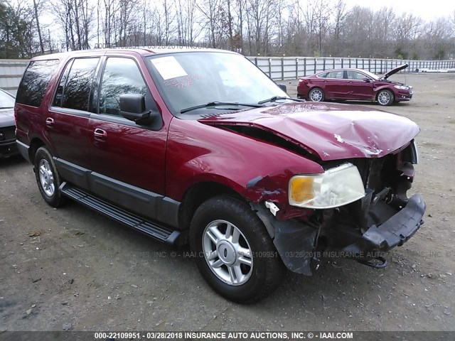 1FMPU16556LA11803 - 2006 FORD EXPEDITION XLT RED photo 1