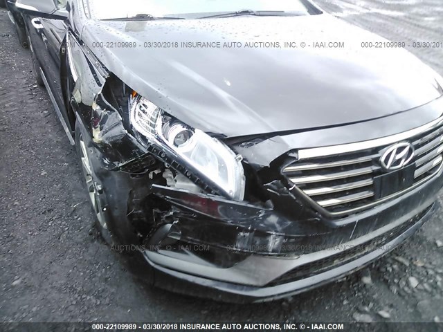 5NPE34AF4GH432482 - 2016 HYUNDAI SONATA SPORT/LIMITED BLACK photo 6