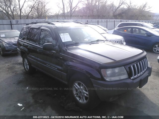 1J4GW48S54C135788 - 2004 JEEP GRAND CHEROKEE LAREDO/COLUMBIA/FREEDOM 浅蓝色 照片 1