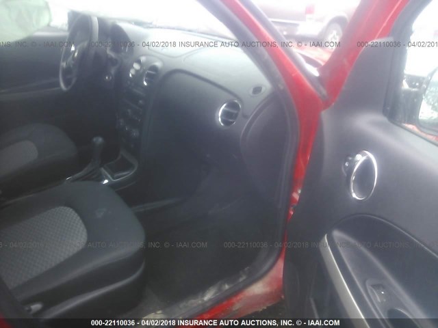 3GNBAADB2AS634340 - 2010 CHEVROLET HHR LS RED photo 5