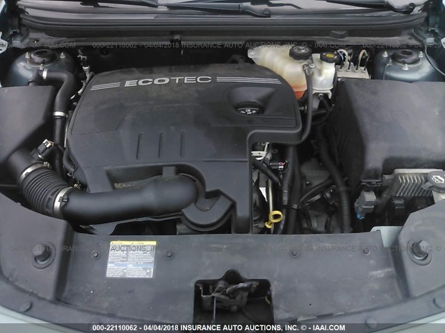 1G1ZG57B79F242780 - 2009 CHEVROLET MALIBU LS GREEN photo 10