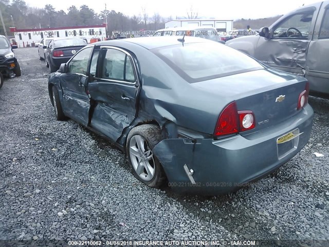 1G1ZG57B79F242780 - 2009 CHEVROLET MALIBU LS GREEN photo 3