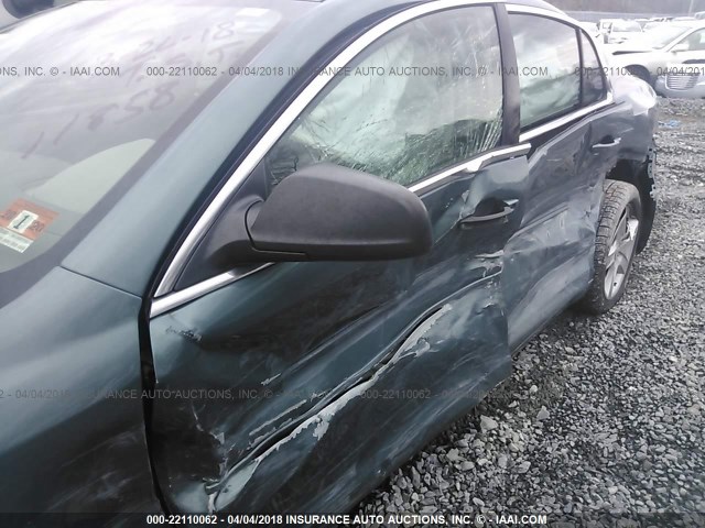 1G1ZG57B79F242780 - 2009 CHEVROLET MALIBU LS GREEN photo 6