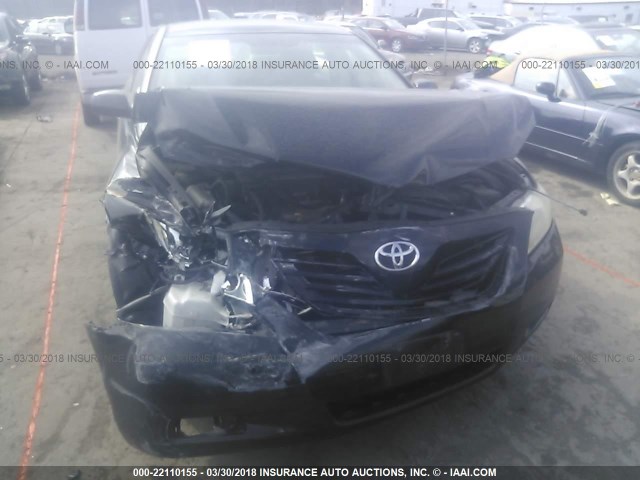 4T1BE46K29U319122 - 2009 TOYOTA CAMRY SE/LE/XLE შავი ფოტო 6
