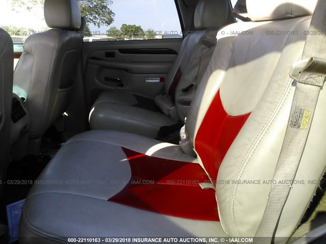1GYEK63N43R280770 - 2003 CADILLAC ESCALADE LUXURY წითელი ფოტო 8