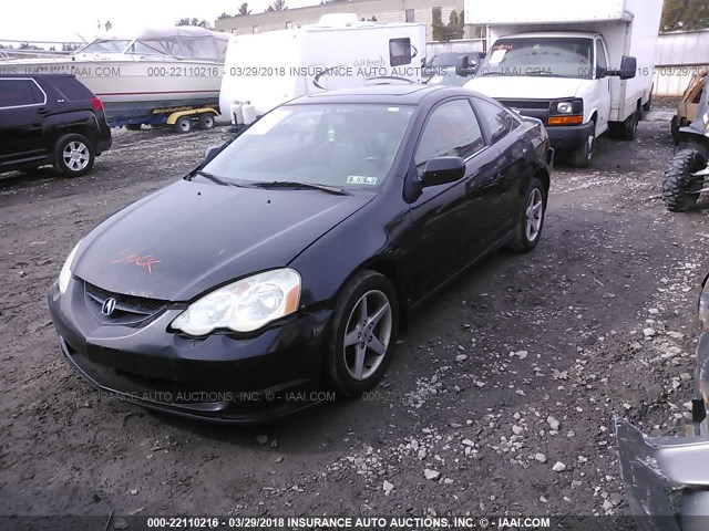 JH4DC54803C013306 - 2003 ACURA RSX BLACK photo 2