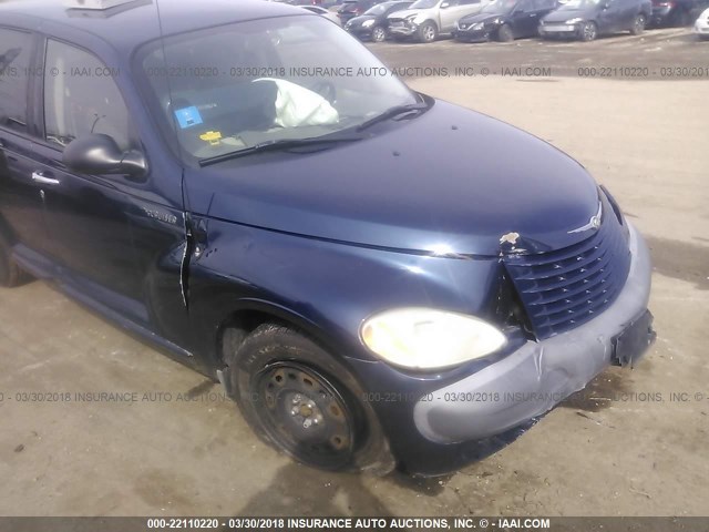 3C4FY48B32T284245 - 2002 CHRYSLER PT CRUISER CLASSIC BLUE photo 6